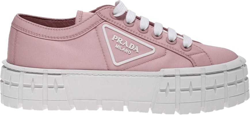 (Women) Prada Gabardine Wheel Platform 'Pink' 1E260M-MMS-F0924 Buy (Women) Prada Gabardine Wheel Platform 'Pink' 1E260M-MMS-F0924