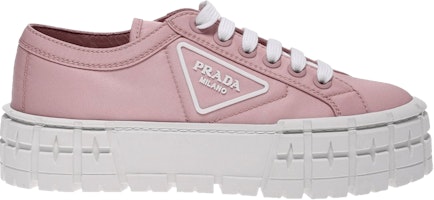 (Women) Prada Gabardine Wheel Platform 'Pink' 1E260M-MMS-F0924 (Women) Prada Gabardine Wheel Platform 'Pink' 1E260M-MMS-F0924