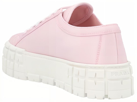 (Women) Prada Gabardine Wheel Platform 'Pink' 1E260M-3LFX-F0E18 Lookbook (Women) Prada Gabardine Wheel Platform 'Pink' 1E260M-3LFX-F0E18