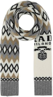 (Women) PRADA Geometric Print Scarf for Women. 27455S21210N3F0040 Order (Women) PRADA Geometric Print Scarf for Women. 27455S21210N3F0040