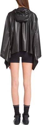 (W) PRADA 光面连帽披风 黑色 时尚潮流. 291931-1T2Y-F0002-S-211 Shop (W) PRADA 光面连帽披风 黑色 时尚潮流. 291931-1T2Y-F0002-S-211