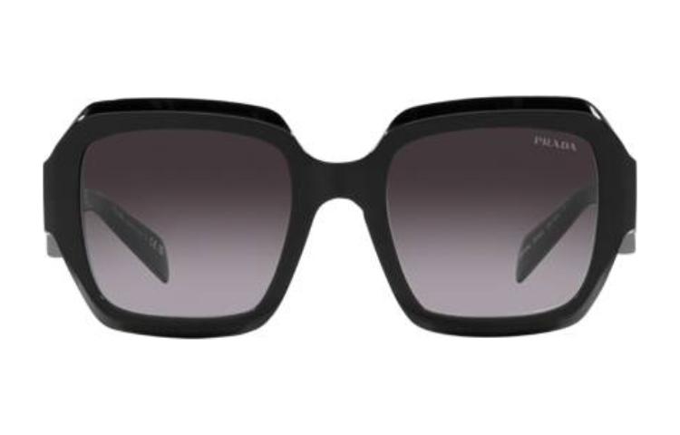 (Women) PRADA Gradient Design Acetate Irregular Sunglasses  Black PR28ZS16K90A 圖 2