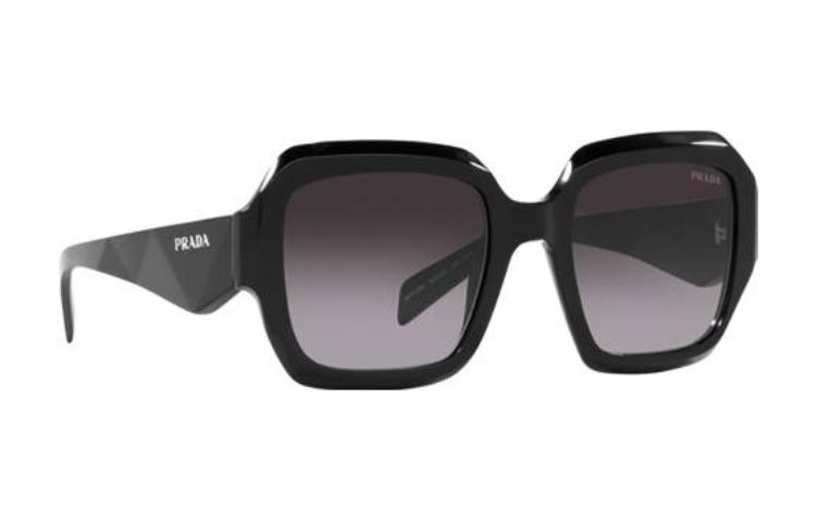 (Women) PRADA Gradient Design Acetate Irregular Sunglasses  Black PR28ZS16K90A 圖 3