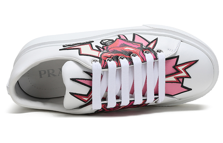 Purchase (W) Sneakers Prada Graphic Rose Platform ''Bianco Multicolore'' 1E806L_3L2C_F0009_F_045