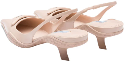 Shop (W) Prada Heeled Mules 'Beludru Pink' 1I565M_055_F0236_F_A045