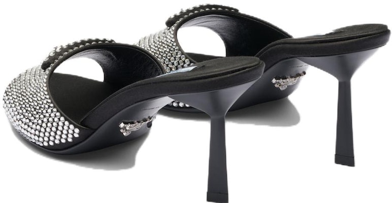 (Women) Prada Heeled Slip-On 'Silver Black' 1XX669_2AWL_F0T7O_F_075 Shop (Women) Prada Heeled Slip-On 'Silver Black' 1XX669_2AWL_F0T7O_F_075