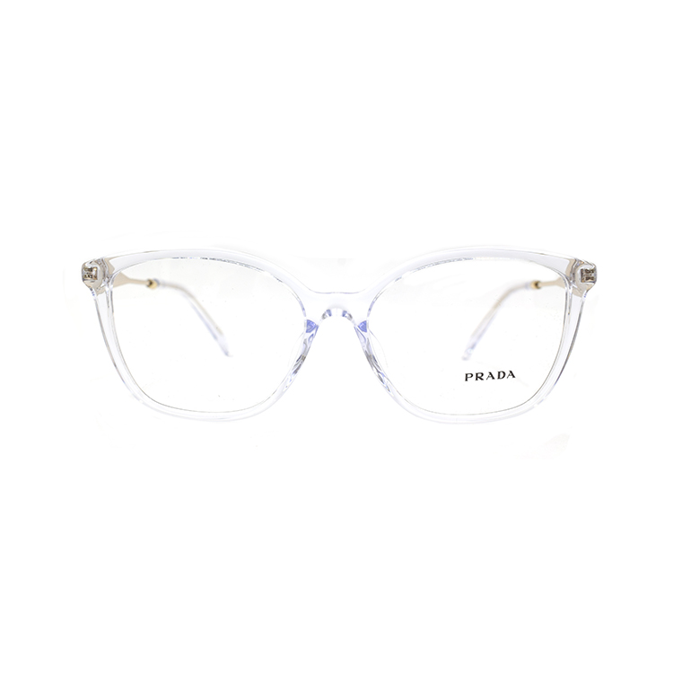 Lookbook (W) 普拉达 HERITAGE 透明猫眼光学眼镜假日版 VPR02Z-F 2AZ-1O1