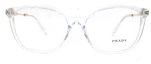 Lookbook (W) 普拉达 HERITAGE 透明猫眼光学眼镜假日版 VPR02Z-F 2AZ-1O1