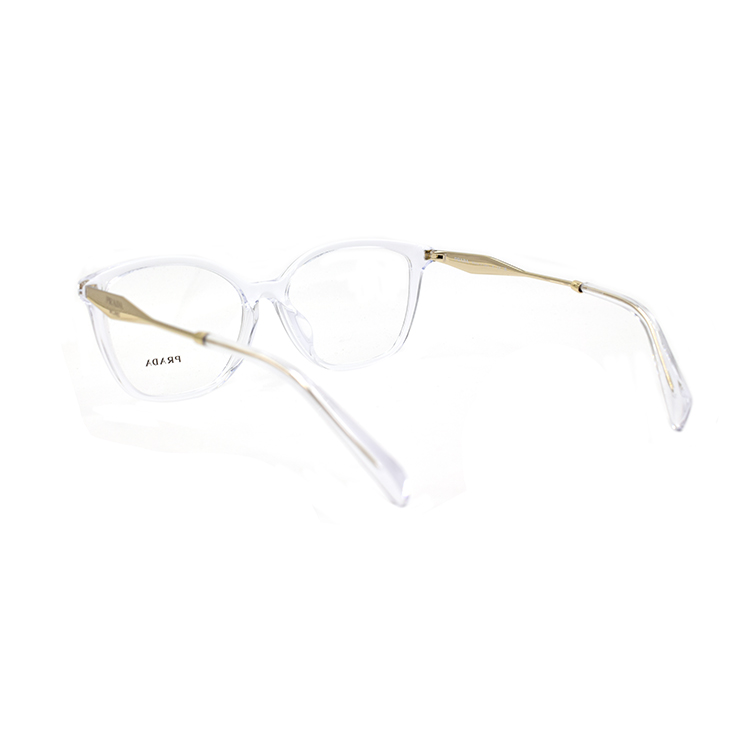 Shop (W) 普拉达 HERITAGE 透明猫眼光学眼镜假日版 VPR02Z-F 2AZ-1O1