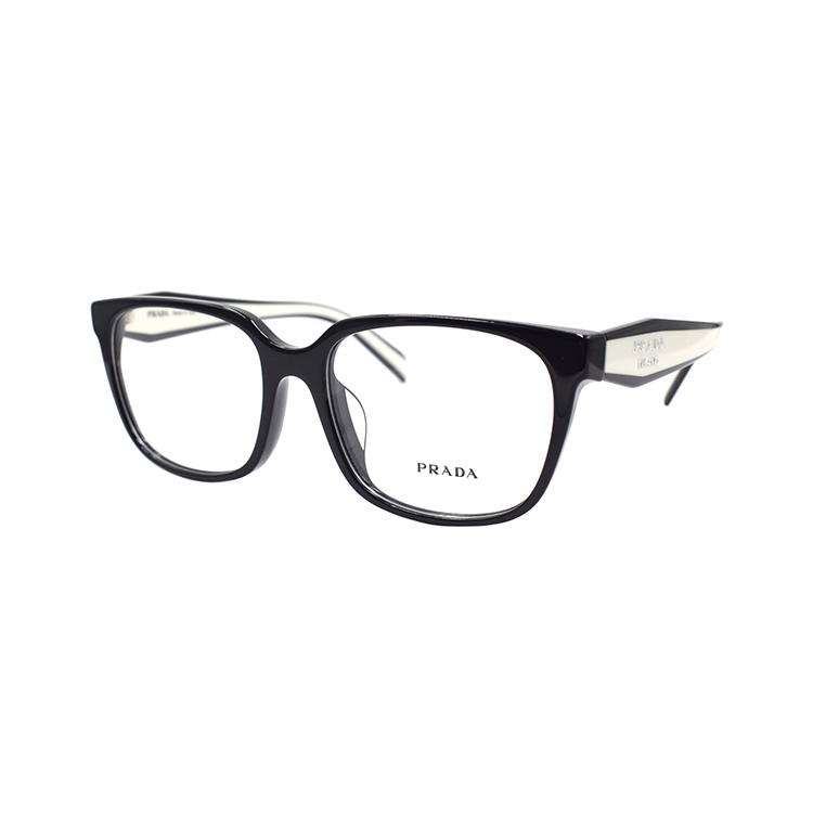 (Women) PRADA HERITAGE Oval Optical Glasses Holiday Edition for Women. VPR17Z-F 1AB-1O1