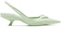 Order (W) Prada Tacchi Alti in Pelle Verniciata ''Verde'' 1I565M_055_F0934_F_A045