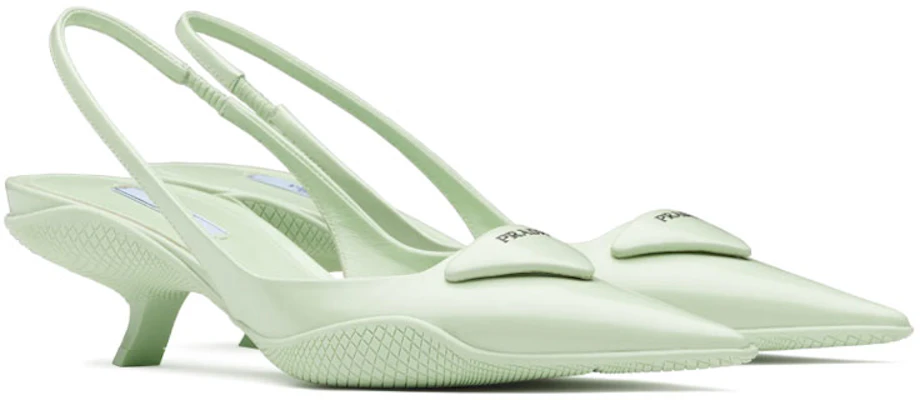 (W) Prada Tacchi Alti in Pelle Verniciata ''Verde'' 1I565M_055_F0934_F_A045 Lookbook (W) Prada Tacchi Alti in Pelle Verniciata ''Verde'' 1I565M_055_F0934_F_A045