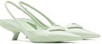 Lookbook (W) Prada Tacchi Alti in Pelle Verniciata ''Verde'' 1I565M_055_F0934_F_A045
