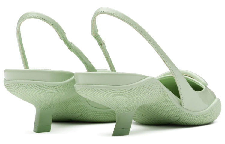 Shop (W) Prada Tacchi Alti in Pelle Verniciata ''Verde'' 1I565M_055_F0934_F_A045