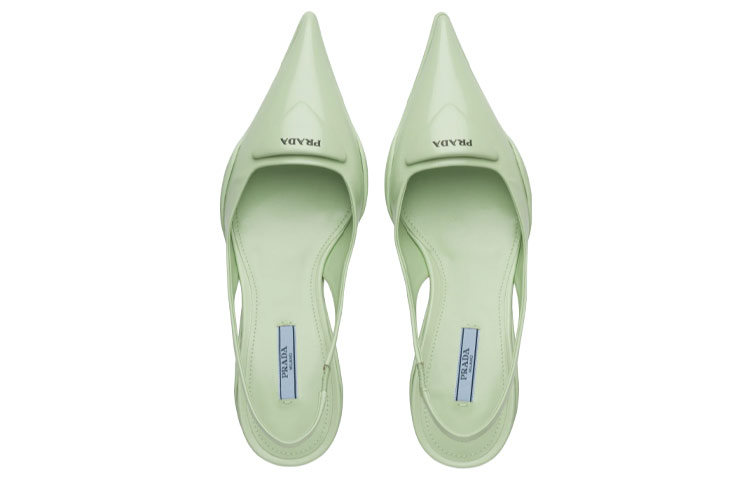 Purchase (W) Prada Tacchi Alti in Pelle Verniciata ''Verde'' 1I565M_055_F0934_F_A045