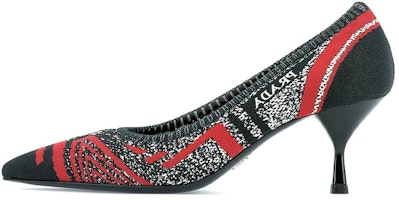 (Women) Prada High-Heeled Slip-On 'Black Fashion' 1I192L_3KK5_F022C (Women) Prada High-Heeled Slip-On 'Black Fashion' 1I192L_3KK5_F022C