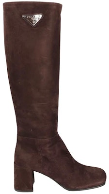 (Women) Prada High-Top Boot 'Deep Brown Suede' 1W931M_008_F0003 Order (Women) Prada High-Top Boot 'Deep Brown Suede' 1W931M_008_F0003