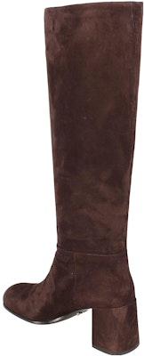 (Women) Prada High-Top Boot 'Deep Brown Suede' 1W931M_008_F0003 Shop (Women) Prada High-Top Boot 'Deep Brown Suede' 1W931M_008_F0003