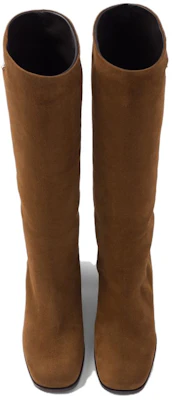 (W) Stivali Alti Prada ''Moda in Pelle Marrone Comoda''. 1W233N_008_F0E2Q_F_065 Shop (W) Stivali Alti Prada ''Moda in Pelle Marrone Comoda''. 1W233N_008_F0E2Q_F_065