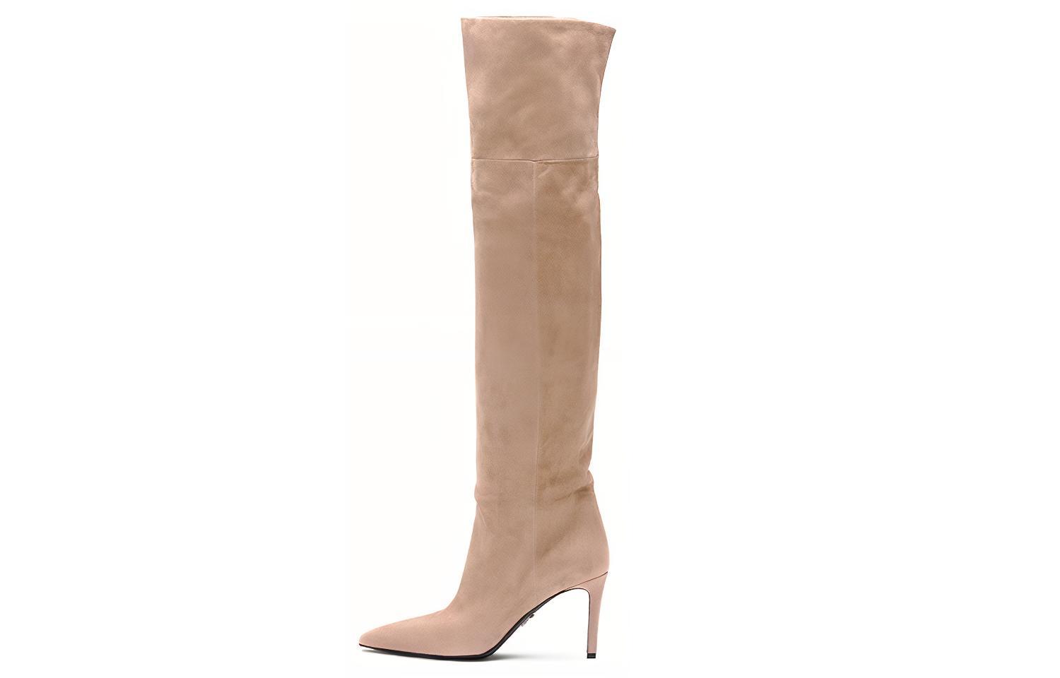(Women) Prada High-Top Boots 'Velvet Brown' 1W391M_008_F0193_F_085