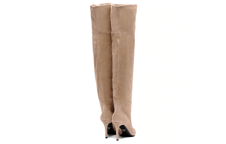 Shop (W) 프라다 벨벳 브라운 하이탑 부츠 (Prada Velvet Brown Haitap Buteu) 1W391M_008_F0193_F_085