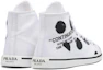 Shop (W) Prada High-Top Fashion Sneaker ''Schwarz Weiß'' 1T618M_3LFK_F0009_F_025