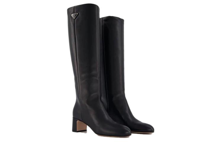 Shop (W) Prada High-Top Slip-On Nero 1W234NF05507IF0002