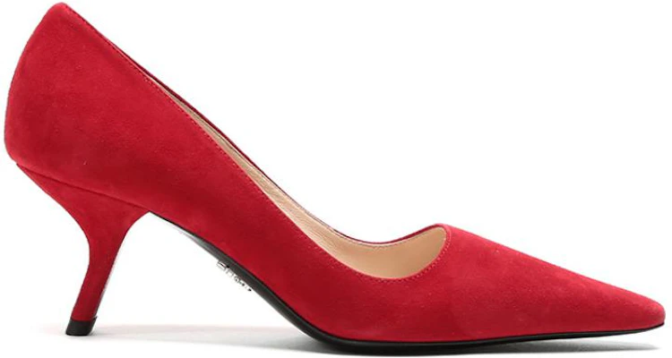 (W) Prada High-Top Wildleder-Sneaker ''Rot'' 1I718L_008_F0011_F_065 Order (W) Prada High-Top Wildleder-Sneaker ''Rot'' 1I718L_008_F0011_F_065