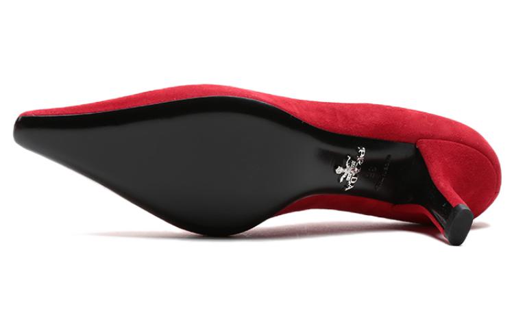 Details for (W) Prada High-Top Wildleder-Sneaker ''Rot'' 1I718L_008_F0011_F_065