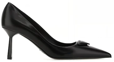 Order (W) Prada Kasut Tumit Tinggi 'Slip-On Fesyen Hitam' 1I928M_055_F0002_F_075
