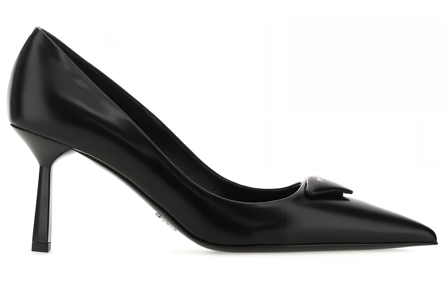 Order (W) 普拉达到时尚黑色高跟鞋 纺织款 1I928M_055_F0002_F_075