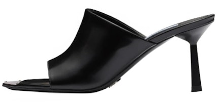 (Women) Prada High Heel Sandals 'Black Patent Leather' 1XX638_055_F0002_F_075 (Women) Prada High Heel Sandals 'Black Patent Leather' 1XX638_055_F0002_F_075