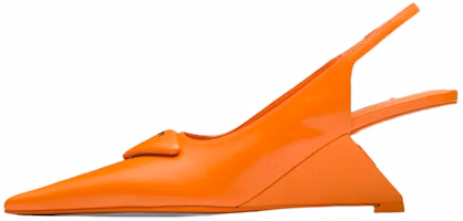 (Women) Prada High Heel with Luminous Leather Strap 'Orange' 1I885M_055_F01BU_F_A065 (Women) Prada High Heel with Luminous Leather Strap 'Orange' 1I885M_055_F01BU_F_A065