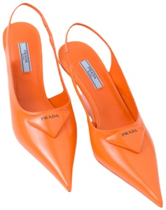 (W) Prada High Heel dengan Tali Kulit Berkilau 'Orange' 1I885M_055_F01BU_F_A065 Lookbook (W) Prada High Heel dengan Tali Kulit Berkilau 'Orange' 1I885M_055_F01BU_F_A065
