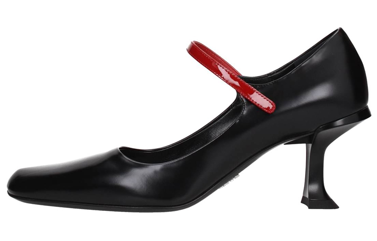 (W) Prada High Heels 'Fashion Leather Black'