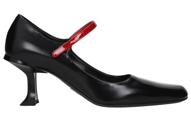 (W) Prada High Heels 'Fashion Leather Black' 圖 2