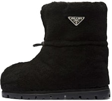 (Women) Prada High-Top Sheepskin Warm Comfort Snow Boots 'Black' 1U258N_173_F0002_F_ZF20 (Women) Prada High-Top Sheepskin Warm Comfort Snow Boots 'Black' 1U258N_173_F0002_F_ZF20