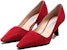 (W) Prada Sneakers Tinggi Suede 'Merah' 1I718L_008_F0011_F_065