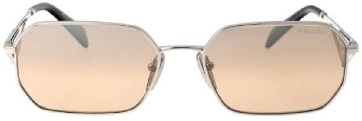 (W) Cermin Mata Metal Logo Huruf Tidak Sekata PRADA Perak Wanita PRA51S1BC8J1 Lookbook (W) Cermin Mata Metal Logo Huruf Tidak Sekata PRADA Perak Wanita PRA51S1BC8J1
