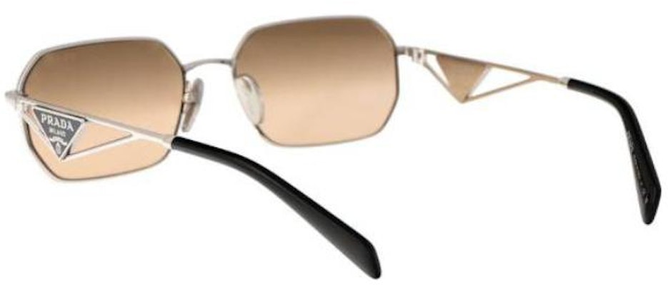 (W) Cermin Mata Metal Logo Huruf Tidak Sekata PRADA Perak Wanita PRA51S1BC8J1 Purchase (W) Cermin Mata Metal Logo Huruf Tidak Sekata PRADA Perak Wanita PRA51S1BC8J1
