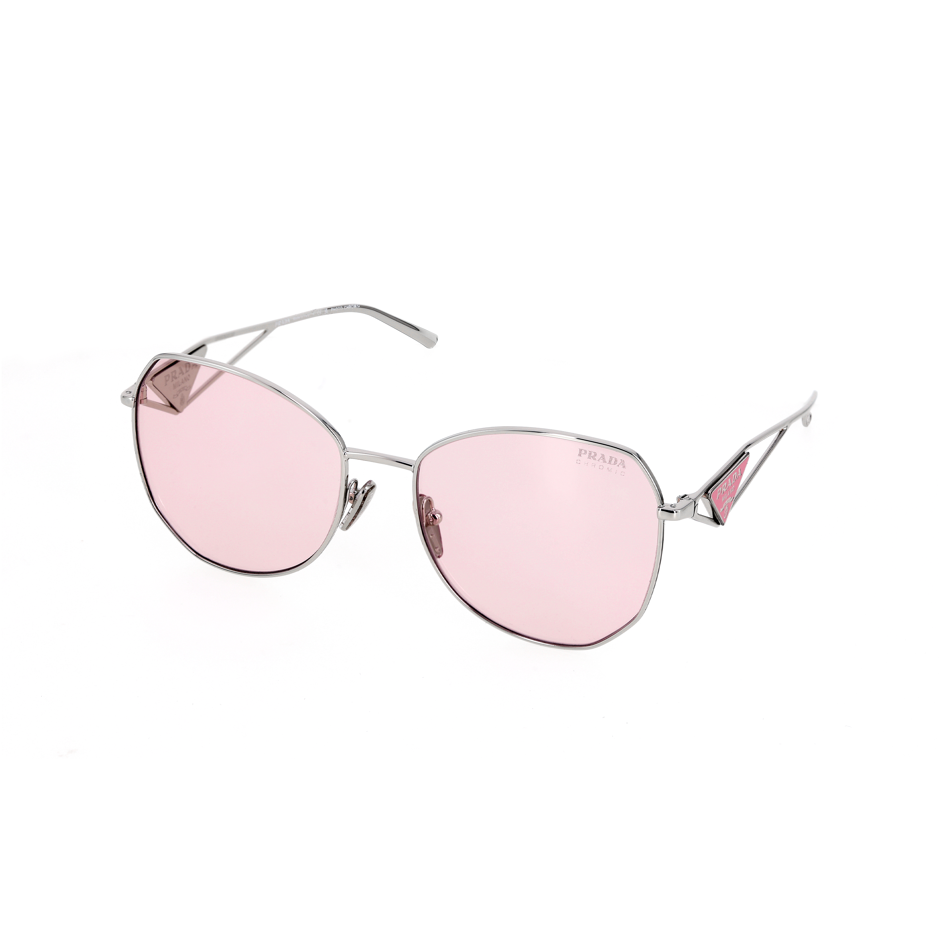 (Women) PRADA Irregular Metal Fashion Sunglasses for Women - Polygon Shape 0PR57YS-1BC06R57 圖 2