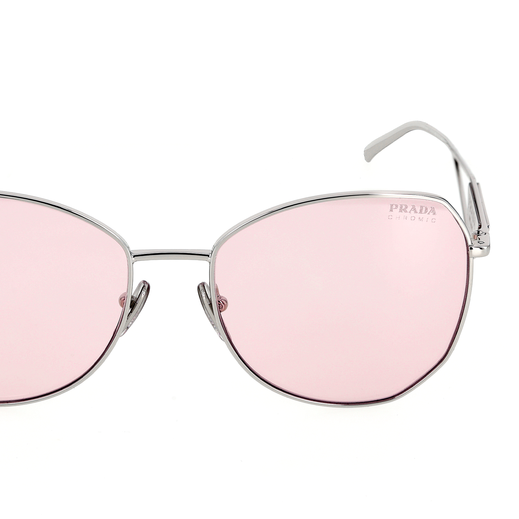 (Women) PRADA Irregular Metal Fashion Sunglasses for Women - Polygon Shape 0PR57YS-1BC06R57 圖 5