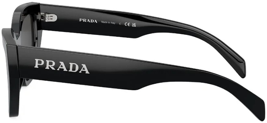 (W) Kacamata Hitam Wanita PRADA Bentuk Unik dengan Logo Huruf. PRA09S1AB5S0 Shop (W) Kacamata Hitam Wanita PRADA Bentuk Unik dengan Logo Huruf. PRA09S1AB5S0