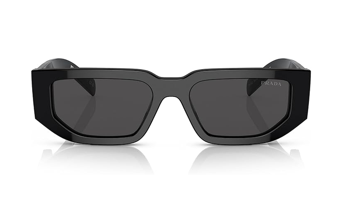 Lookbook (W) Kacamata Hitam Wanita PRADA Bentuk Tidak Beraturan. 0PR09ZS1AB5S054