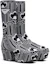 Lookbook (W) Bottes à semelle plateforme Prada en tissu noir et blanc 1WP146_3LG1_F0967_F_070