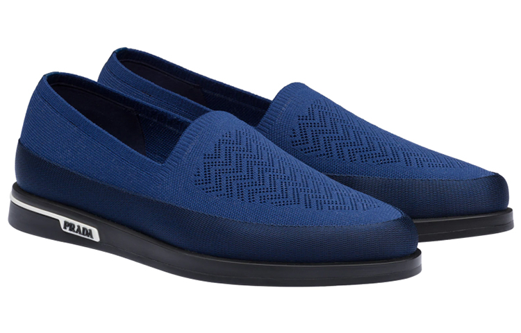 (W) Prada Knit Loafers 'Sea Blue' 圖 2