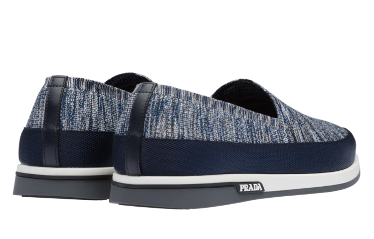 (W) Prada Knit Slip-On 'Blue' 圖 4