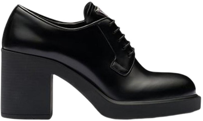 (W) Prada Tacones de Cordones 85mm Cuero Negro Brillante 1E976M_055_F0002_F_085 Order (W) Prada Tacones de Cordones 85mm Cuero Negro Brillante 1E976M_055_F0002_F_085