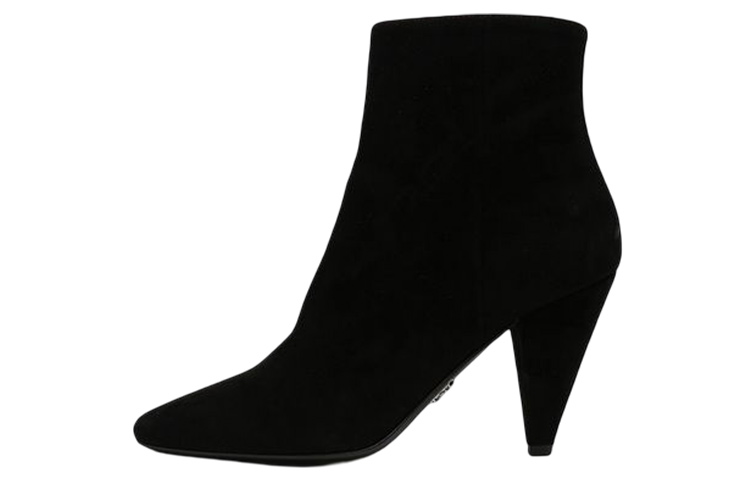 Buy (W) プラダ レザーアンクルブーツ 「ブラックファッション」 1T894I_008_F0002