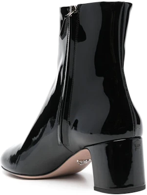 (Women) Prada Leather Ankle Boots 'Black Versatile' 1T192N_069_F0002 Shop (Women) Prada Leather Ankle Boots 'Black Versatile' 1T192N_069_F0002
